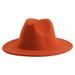 British style foreign trade jazz hat large brim retro soft felt hat female fashion autumn and winter warm gentleman hat hat_viptrois.com