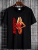 Baywatch Pamela Anderson Men's Tank Top Vest Beach Babe Lifeguard CJ Parker Wham Slightly Homme Casual Unisex Summer Graphic Stretched Breathable_viptrois.com