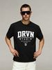 Vintage Oversized DRVN STUDIO Graphic T-Shirt Men's Casual Streetwear Tee_viptrois.com