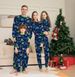 Christmas Cotton Printed Family Baby Boys and Girls Baby with Dog Europhobia Christmas Family pajamas_viptrois.com