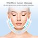 Hot compress, micro current facial massage, face, household face tool, massage lift, tender skin, V-face slimming device_viptrois.com