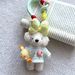 Korean Dongdaemun Dopamine Teddy Bear Bag Charm - Cute Fluffy Animal Keychain For Bags, Backpacks & Gifts (Multiple Colors & Styles)_viptrois.com