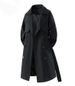 Inspired Mid-Length Trench Coat For Men – Stylish, Lightweight & Comfortable Streetwear Fashion With Belt & Double Breasted Design_viptrois.com