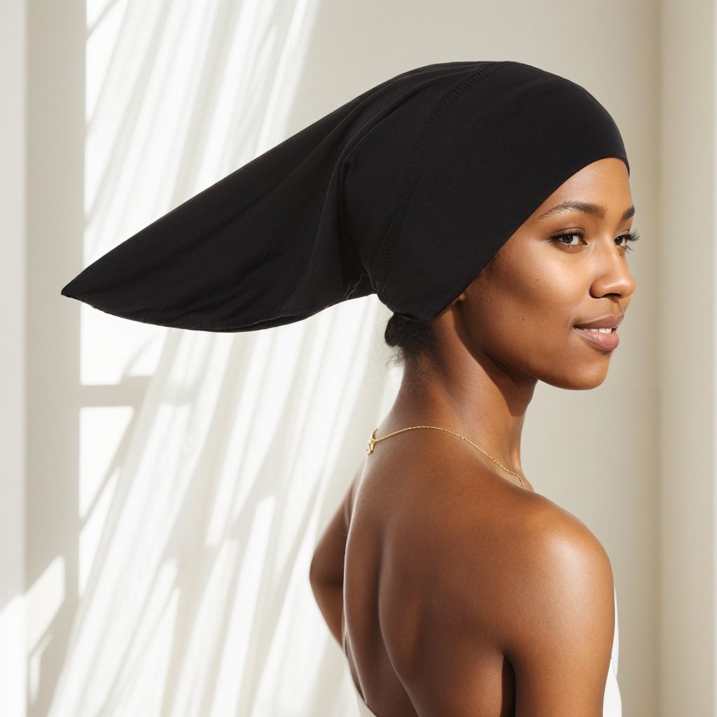Muslim hat Multi-color breathable smooth wide hat with long tail bottom hat tube hat bandana hat_viptrois.com