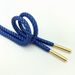 Premium Gold-Thread Round Shoelaces With Metal Tips - 100cm To 180cm Lengths For Sneakers, Boots & Casual Shoes_viptrois.com