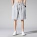 Men's Clothing Summer Thin Loose Large Size Outer Wear Big Pants Ice Silk Sports Shorts_viptrois.com