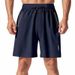 Spring/Summer 2025 Men's Quick-drying Sports Shorts, Luminous, Slightly Elastic, Loose Fitness Capri Pants_viptrois.com