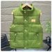 Autumn 2026 Fashion European-USA Style Waistcoat Youth/Men Polyester Stand Collar Single-Breasted Printing Sleeveleaa Loose Thick Warm Cotton Vest_viptrois.com