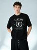 Vintage "ELEVATE APPAREL CO." Crest Graphic Cotton T-Shirt Men's Casual Streetwear Tee_viptrois.com