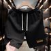 Men's Plus Size Shorts Summer New Style Trendy Loose Fit Sporty Casual Five Point_viptrois.com