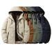 Medium And Long Hooded Jacket, Cotton-padded Jacket, Warm Cotton-padded Thickened Cotton-padded Jacket, Fashionable Cotton-padded Jacket._viptrois.com