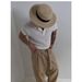 Men's Clothing Waffle Henry Collar Short Sleeved T Shirt Summer Light Breathable Polo Shirt Loose Casual T Shirt_viptrois.com