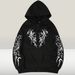 Trendy Unisex Zip-Up Hoodie With Adjustable Hood, Oversized Fit, Stylish Color Block Design For Casual Streetwear_viptrois.com