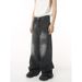 Summer New Arrival Retro Wide Leg Loose Jeans For Men Hot Selling Item With High-Quality Denim_viptrois.com
