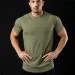Men's T-Shirts Plain T Shirt Men Fashion Tee Shirts Summer Cotton Short Sleeve Tshirt Fitness Mens Gym Clothing Casual Sports T Shirts 230606_viptrois.com