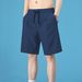 Men's Clothing Men's Shorts Summer Thin Large Size Casual Beach Pants Sports Ice Silk Loose Casual Shorts_viptrois.com