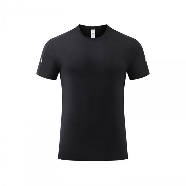 Men's Clothing Sports Short-Sleeved T-Shirt Quick-Drying Clothes Breathable Running Fitness Training Clothes Outdoor Cycling Clothes_viptrois.com