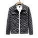 Men's Clothing Designer denim jacket for men with lapel and full body printed workwear tops Autumn trendy high end retro jacket_viptrois.com