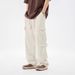 Men's Clothing Retro Workwear Straight Pants Spring New Men's Casual Outdoor Splicing Design Pure Cotton Loose Trendy Long Pants_viptrois.com