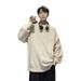 New autumn and winter sweaters, hand woven with thick thread, men's retro and lazy style, high-end knitted sweater, men's_viptrois.com