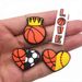 Basketball Series Cartoon Shoes Flower Shoe Buckle Personality All Match Basketball Lovers Garden Shoes Decorative Buckle Accessories_viptrois.com