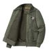 Men's Clothing Spring And Autumn New Air Force Ma1 Pilot Jacket Men's Heavy Embroidery Baseball Jacket Cross Border Workwear Jacket Trend_viptrois.com