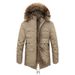 Men's Clothing Men's Longline Fleece-Lined Parka - Detachable Hood Winter Coat (4 Colors, L-4XL)_viptrois.com