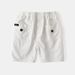 Mother & Kids Fashion Children's Clothing Pants 2025 New Boys' Shorts Korean Version Children's Casual Solid Color Shorts One Piece Trendy_viptrois.com