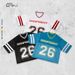 Men's Clothing Short Wide Mesh Jersey T Shirt High Quality Trendy Brand Contrast Color Men's Short Sleeve Men's T Shirt_viptrois.com