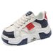 Mother & Kids Ins Korean New Shoes Women Student Sports Running Shoes Casual Thick Bottom Heightening_viptrois.com