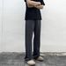Men's Clothing Summer Cool Ice Skin Machete Loose Slightly Flared Straight Slim Quick Drying Casual Pants Trend_viptrois.com