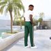 Men's Clothing Spring And Summer Men's Sports Trousers Straight Casual Fitness Trousers Patchwork Loose Running Sweatpants_viptrois.com
