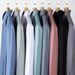 Men's Clothing Silk Long Sleeve Shirt - Wrinkle-Free Luxury Workwear, Breathable & Moisture-Wicking Business Casual Blouse, Slim Fit Office Attire_viptrois.com