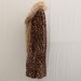 Men's Clothing Women's Leopard Print Winter Thickened Warm Mink Fur Coat Long Fur Coat Raccoon Fur Large Fur Collar Windbreaker_viptrois.com