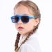 Children's silicone polarizers, double beam children's student sunglasses, 0046_viptrois.com