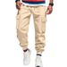 Men's Heavyweight Cargo Overalls – Multi-Pocket Utility Pants, Oversized Streetwear Style, Comfort Fit (S-XXXL_viptrois.com