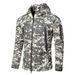 Man's clothing Full pressure rubber sharkskin soft-shell waterproof jacket outdoor top for men_viptrois.com