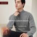 Nordmann Double Half Solid Color Autumn Winter New Men's Cashmere Turtleneck Thickened Base Sweater_viptrois.com
