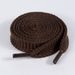 New Black And White Beige Rope Single Layer Flat Hat Rope Trouser Belt Widened Polyester Cotton Shoelaces Sports Shoe Laces_viptrois.com