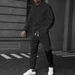 Men's Wheat-Stripe Polo & Pants Set – Long Sleeve Athletic Outfit For Casual & Sporty Looks_viptrois.com
