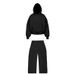Y2K Men And Women's Casual Solid Color Sports Pants Zipper Sweater Sweatpants_viptrois.com