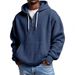 Monochrome Man- 2025 New And Other Cross-Border Hot-Selling Sweatshirt 3D Printed Men's Hooded Zipper Waffle_viptrois.com