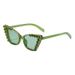 2024 New Cat Eye Fashion Street Photo Color Sunglasses Female_viptrois.com