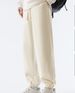 2025 New Cotton Casual Sports Trousers Men's Hong Kong Style Loose Leg Sweatpants Knitted Skinny Pants Casual Versatile_viptrois.com
