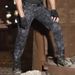 Men's Clothing Camouflage Retro Casual Pants For Men, Street Style, Functional, Outdoor, Versatile, Everyday Commuting, Straight Leg Long Pants_viptrois.com