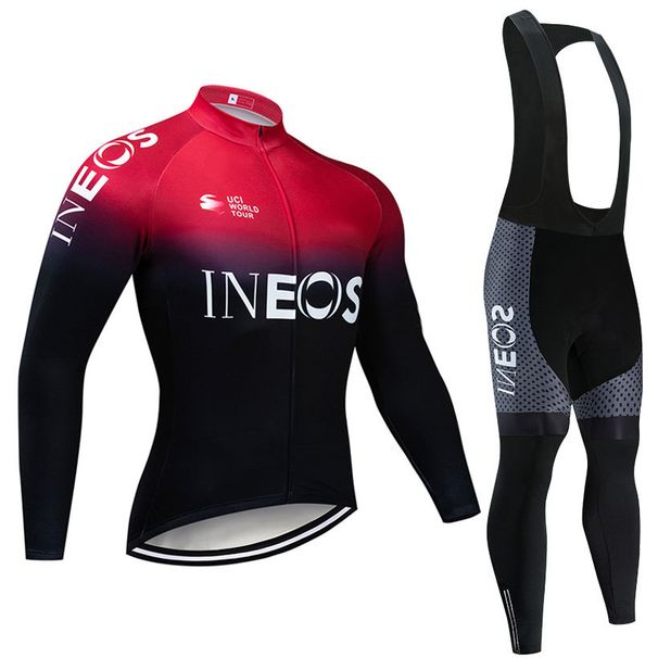 Men's Clothing supply INEOS winter cycling clothing fleece long-sleeved suit men and women warm fleece cycling clothing_viptrois.com