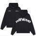 Pure European American Cross-Border Men's Women's Fleece-Lined Autumn And Winter New Loose Letter Casual Fashion Sports_viptrois.com