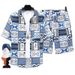 Summer 2 Pieces Set Tracksuit Men's Two Shirt Shorts Haruku Streetwear Oversized Men Sets Short Outfits Suits_viptrois.com