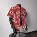 New 2026 Ice Silk Beach Flower Shirt Short Sleeve Men's Summer Beach Vacation Men's Clothing_viptrois.com