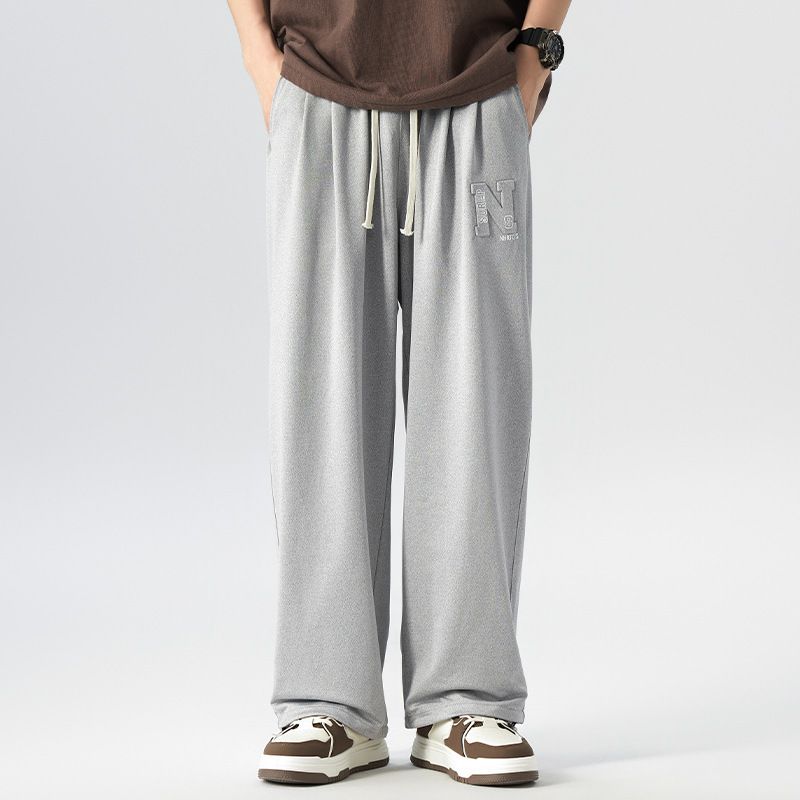 Men's Plus Size Streetwear Jogger Pants With 3D Print & Elastic Cuffs – Comfortable & Stylish For Big & Tall (2XL-8XL, 160-330lbs)_viptrois.com